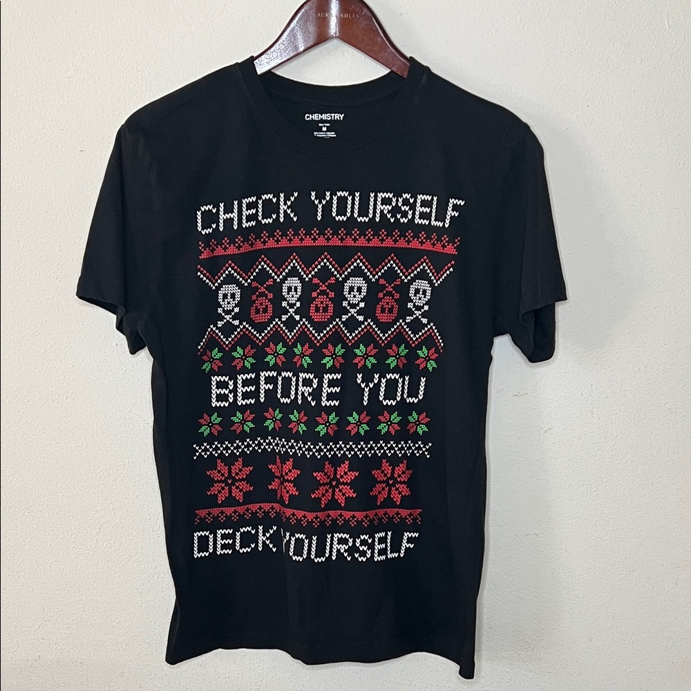 Chemistry Christmas Holiday T-Shirt Unisex